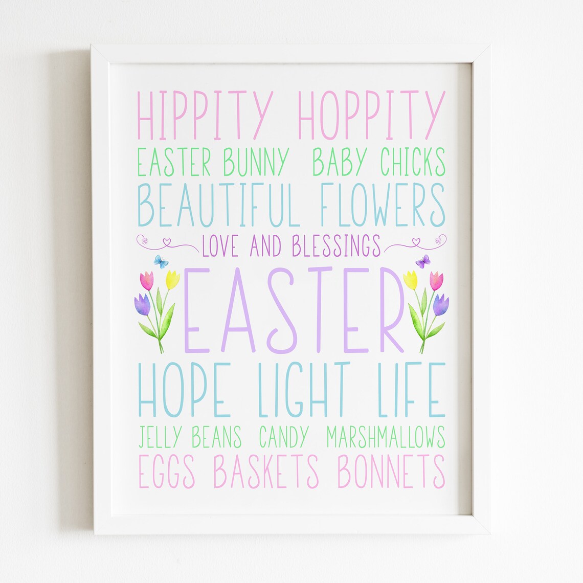 Easter Words and Sayings Springtime Poster - Image 5
