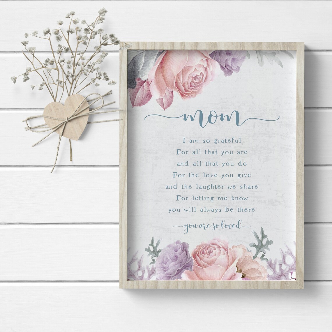 Instant Mom Quote Art Print, Mother's Day Gift - Image 3