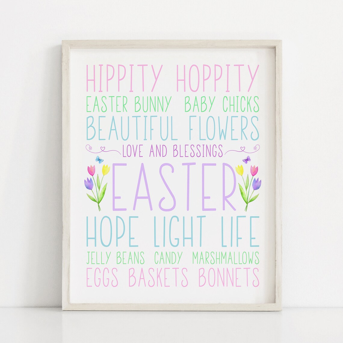 Easter Words and Sayings Springtime Poster - Image 3