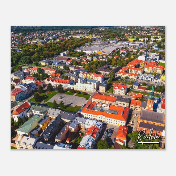Radom Poland Skyline Poster Travel Photo Wall Art
