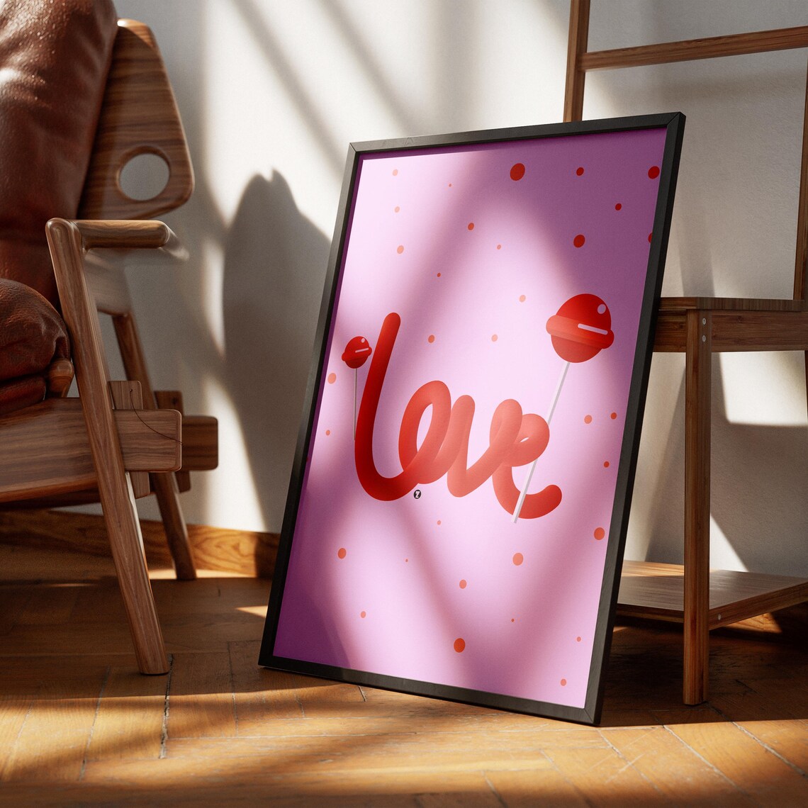 Love Wall Art, Maximalist Valentine Gift - Image 2
