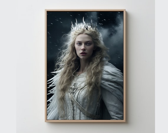 Narnia White Witch, Children’s Room Art Print