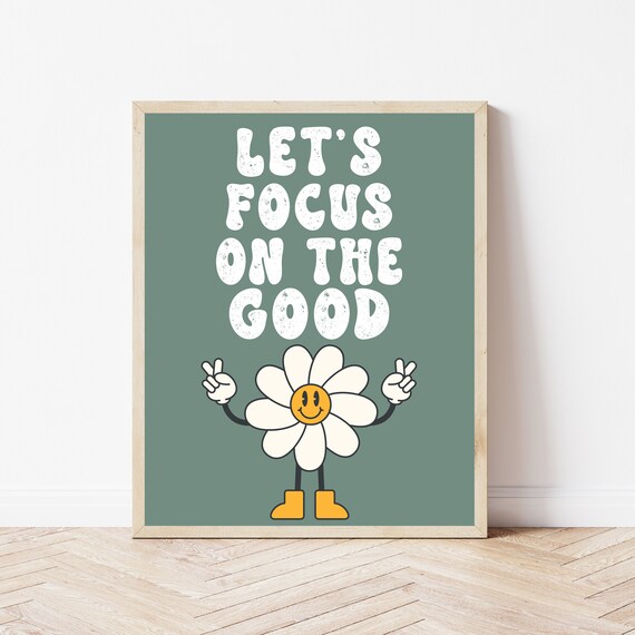 Retro School Counselor Quotes, Growth Mindset Poster