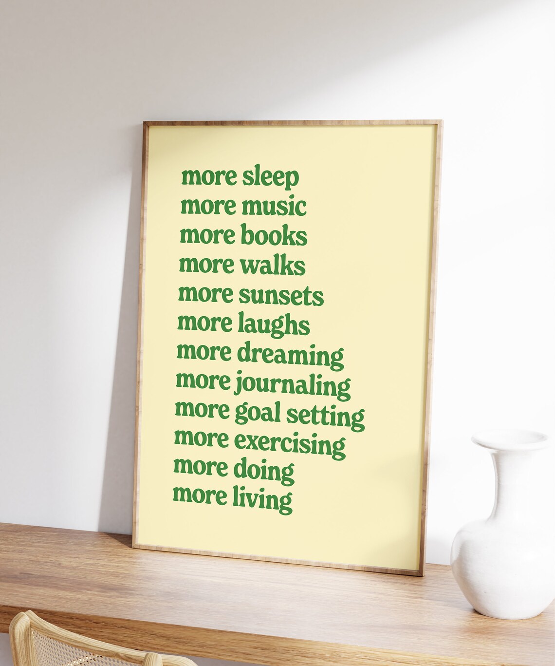 Positive Affirmations Retro 70s Aesthetic Art Print - Image 7
