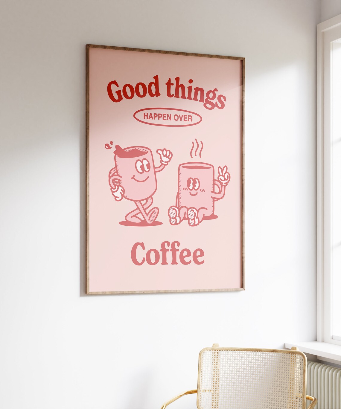Kitchen Quote Print, Retro Drink Wall Art - Image 6