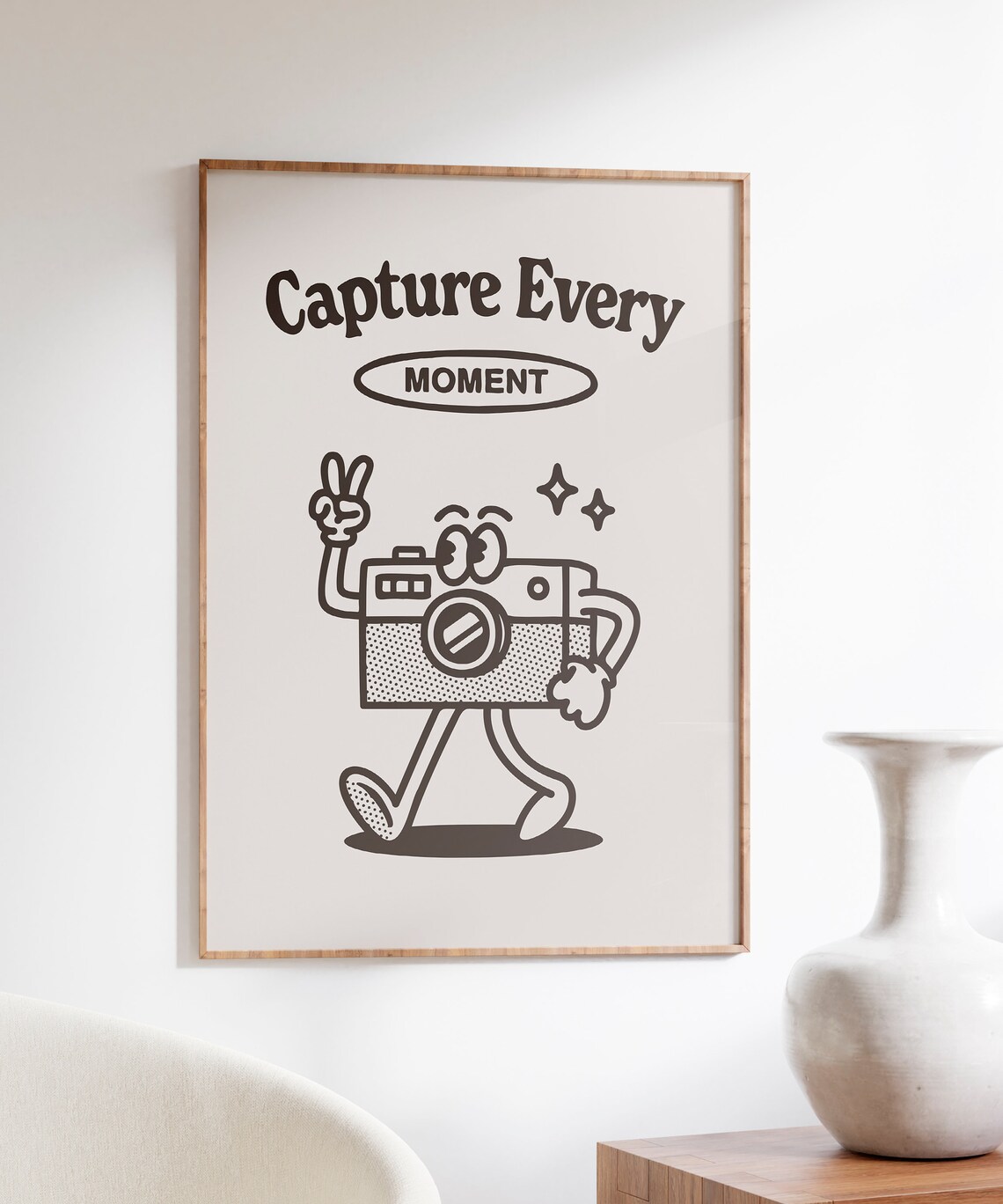 Retro Camera Art Print, Vintage Photography Quote - Image 4