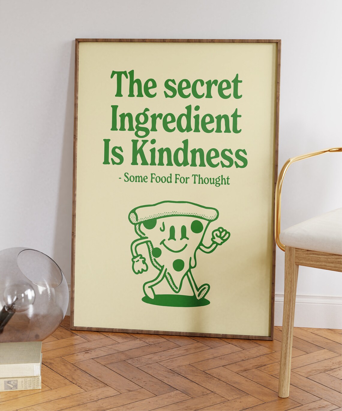 Kindness Quote Poster Print, Retro Apartment Decor - Image 5