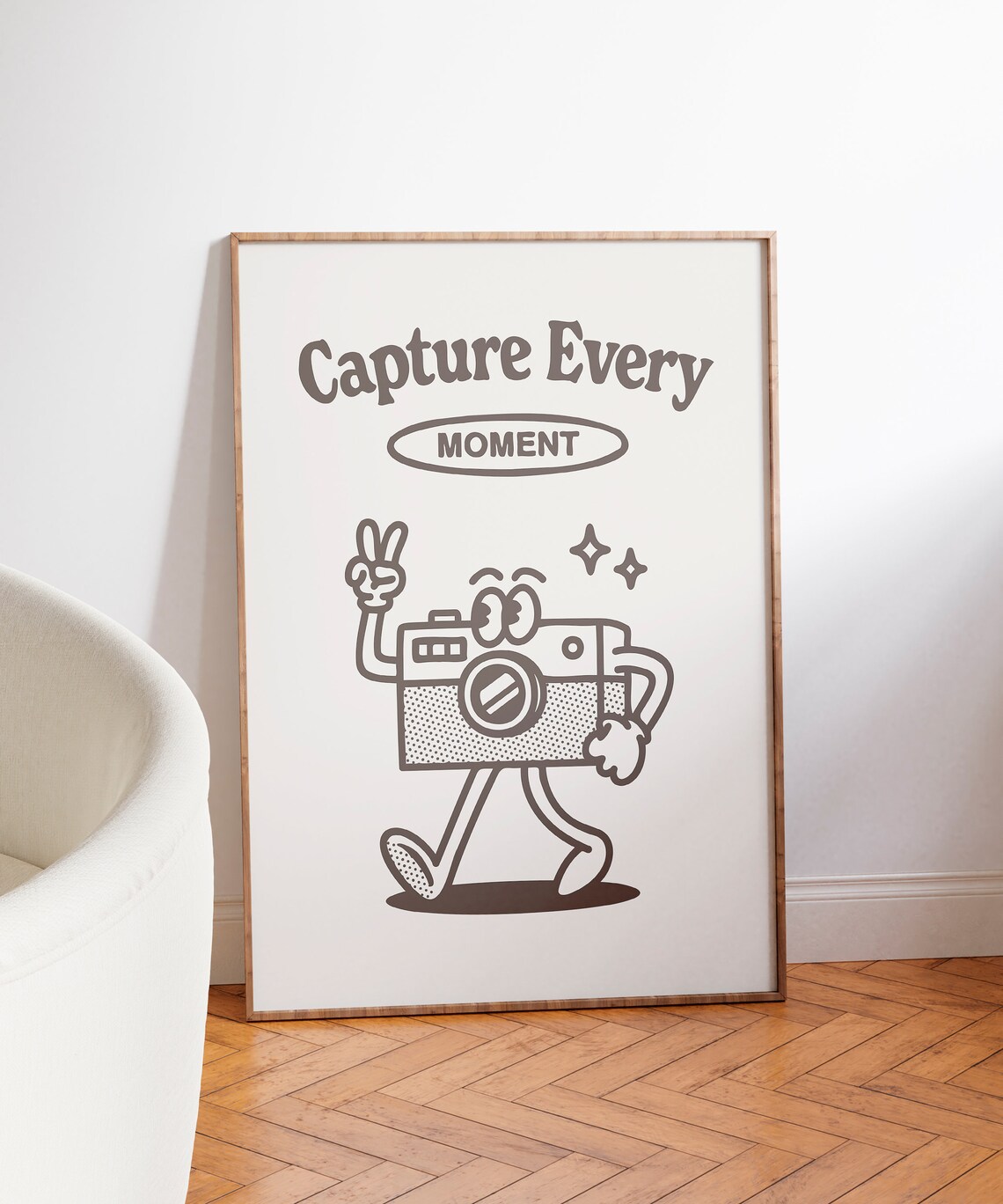 Retro Camera Art Print, Vintage Photography Quote - Image 3