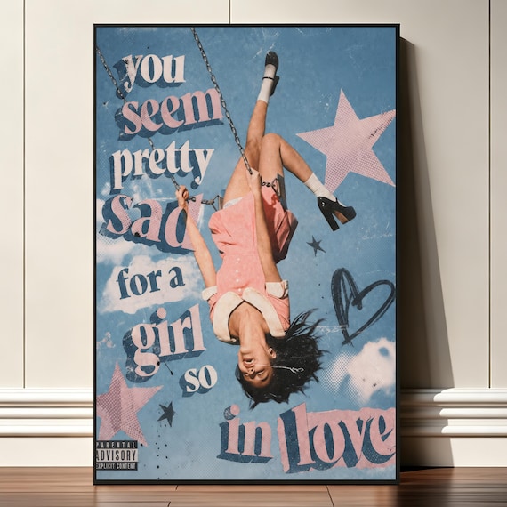Olivia Rodrigo Poster Movie Poster Home Decor Canvas Print Wall Art Decor Gift