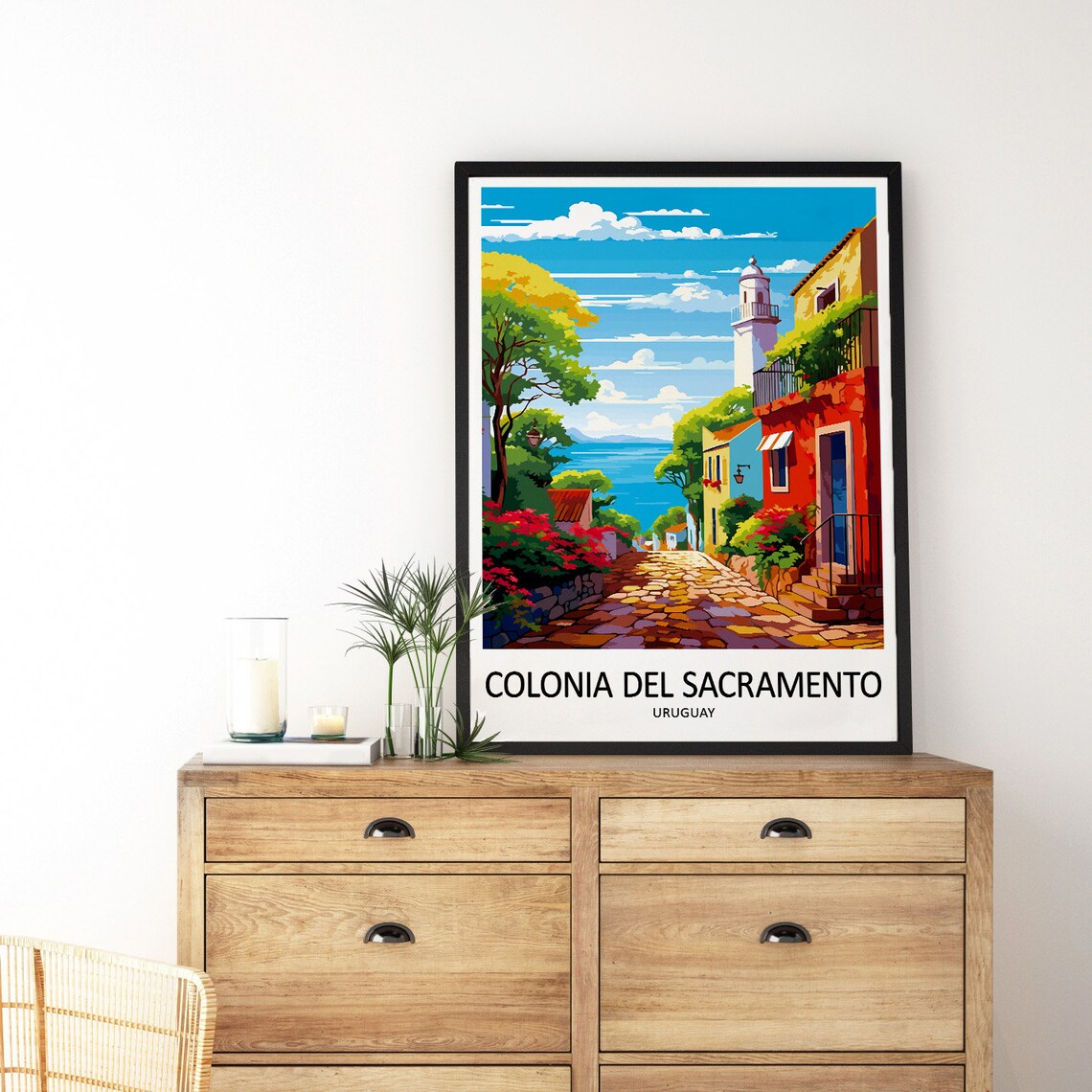 Colonia Del Sacramento Travel Poster, Uruguay - Image 3