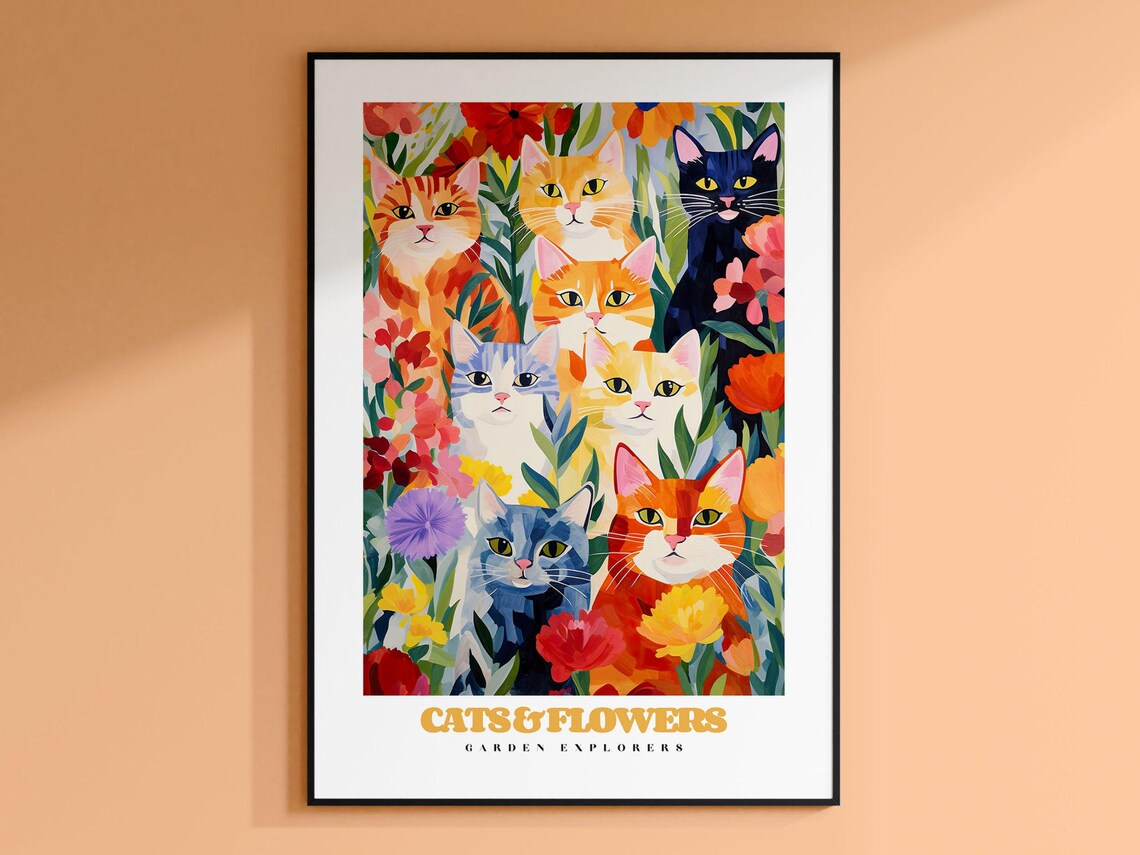 Cute And Funny Cats, Wildlife Garden Portrait