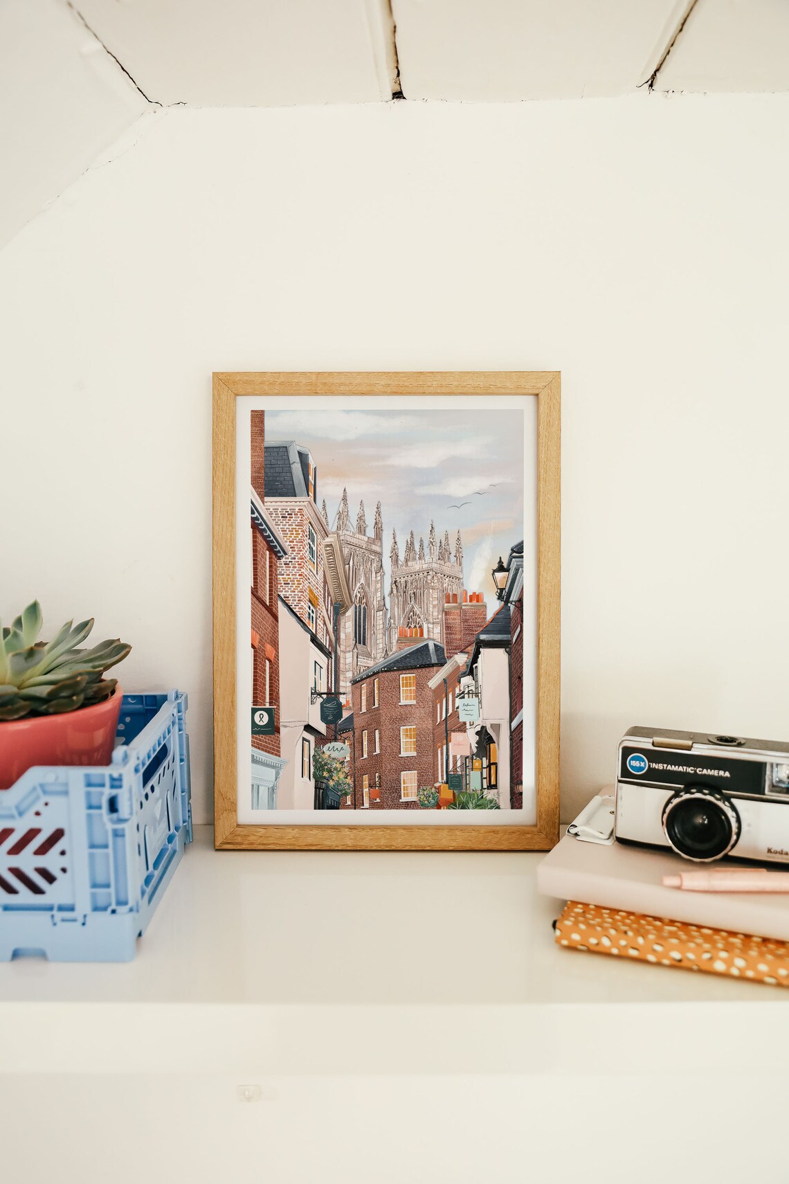 York Travel Poster, York Cathedral Art Print - Image 2