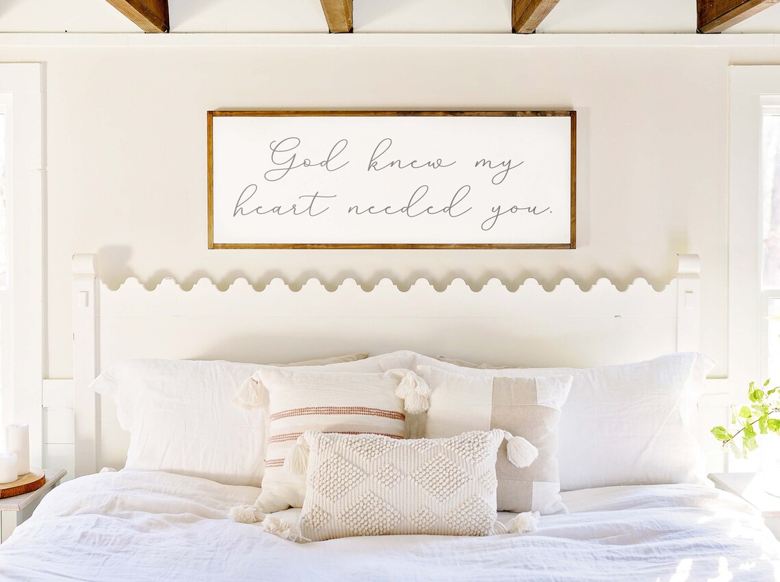 God Knew My Heart Needed You, Farmhouse Art Print - Image 2
