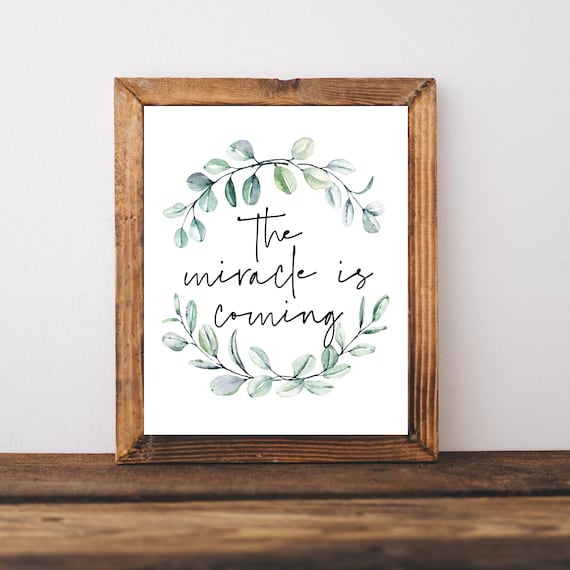 Ivf Decor Infertility Prayer Encouragement Worth The Wait Sign Prints Affirmation