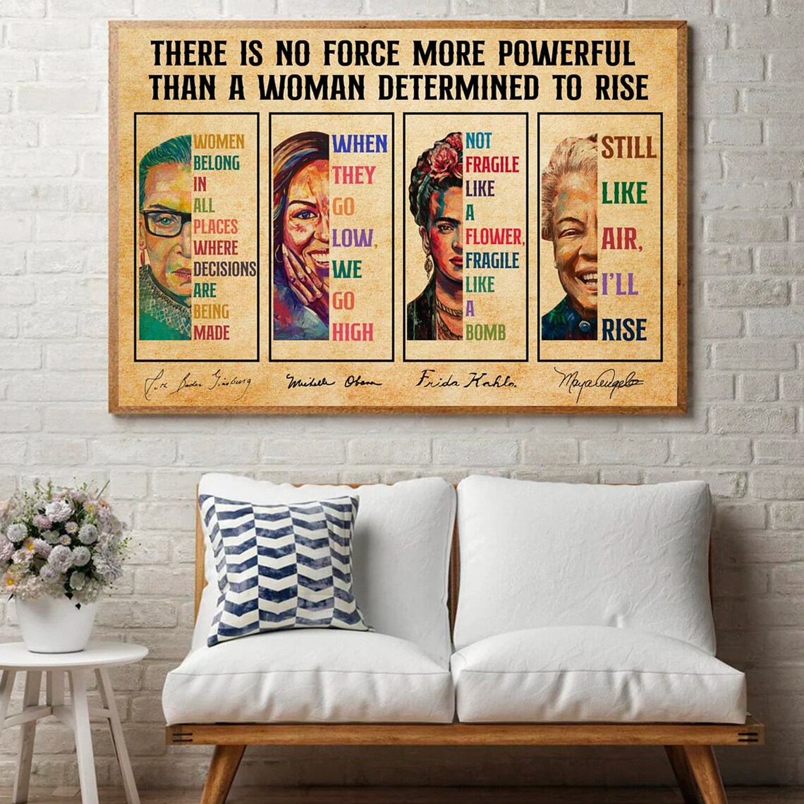 No Force More Powerful Than a Woman Determined to Rise Poster - Image 3