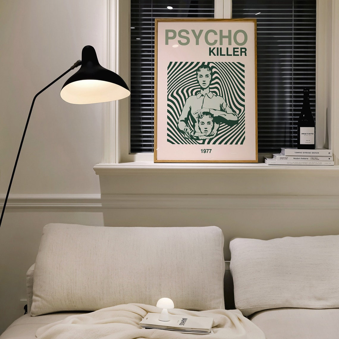 Psycho Killer Retro Psychedelic Poster - Image 2