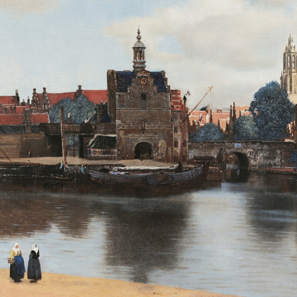 View Of Delft by Johannes Vermeer Art Print - Image 2