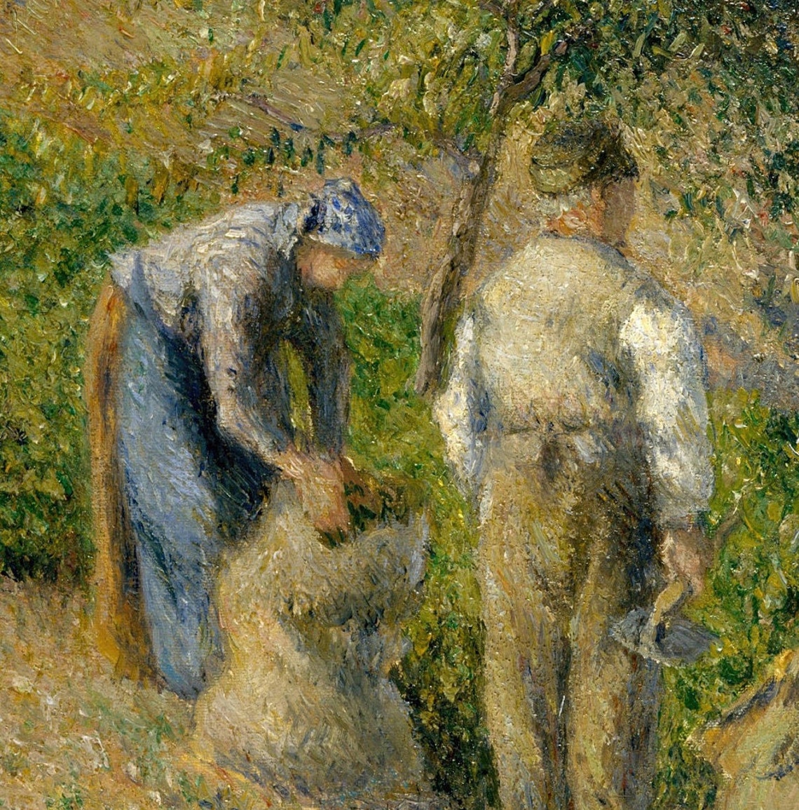 Camille Pissarro Harvest Pontoise Peasant Field Workers Wall Art - Image 2