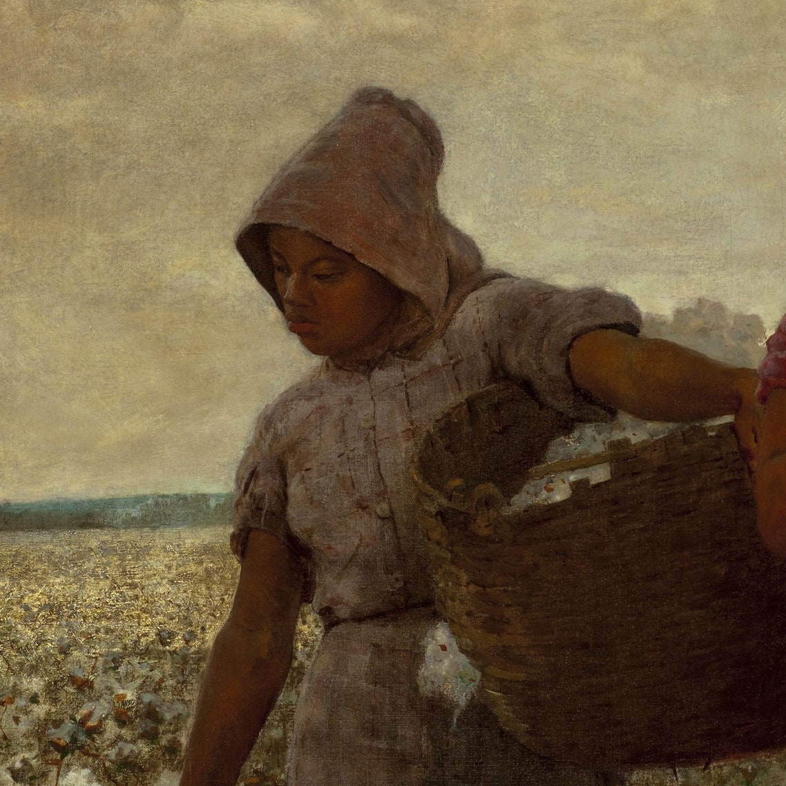 Winslow Homer The Cotton Pickers Field Workers Classic Print - Image 2