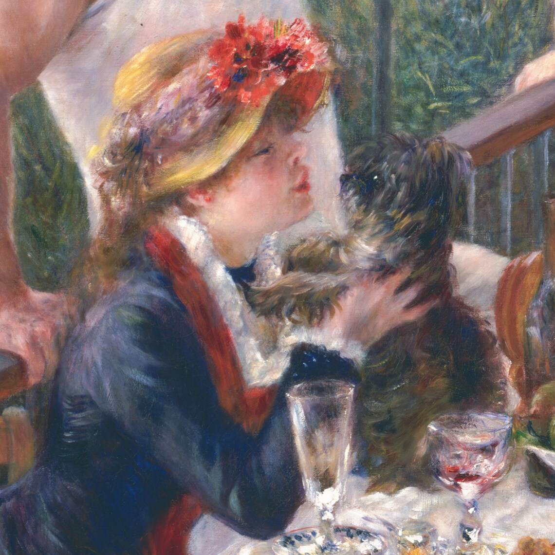 Luncheon Of The Boating Party, Renoir-Inspired Art Print - Image 3