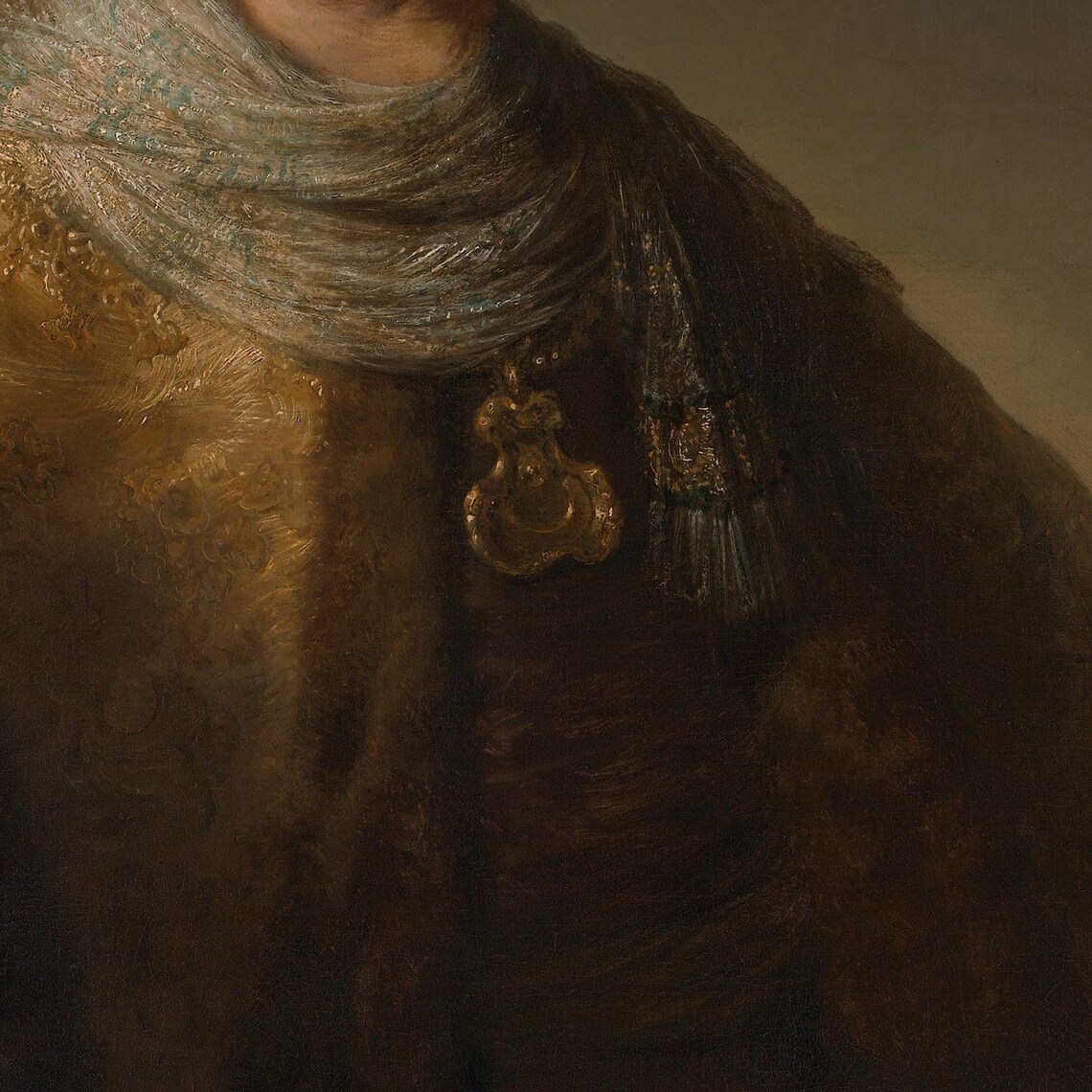 Rembrandt Man in Oriental Costume Art Print - Image 2