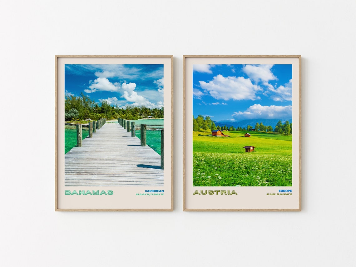 Bahamas Travel Poster Bahamas Print Bahamas Photo Print Bahamas Wall Decor Bahamas Travel Art Bahamas Bahamas Picture Bahamas 4 - Image 2