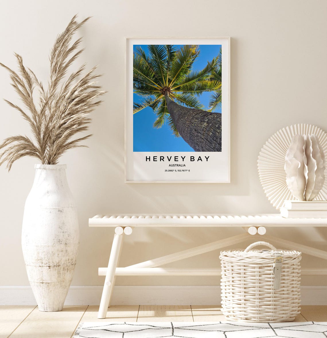 Hervey Bay Art Hervey Bay Print Hervey Bay Poster Hervey Bay Art Hervey Bay Photo Hervey Bay Map Hervey Bay Painting Hervey Bay Travel - Image 3