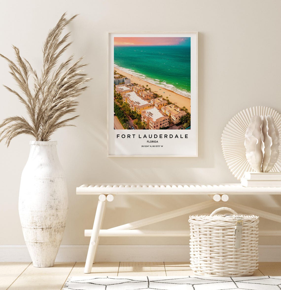Fort Lauderdale Art Fort Lauderdale Print Fort Lauderdale Poster Fort Lauderdale Art Fort Lauderdale Photo Fort Lauderdale Map - Image 3