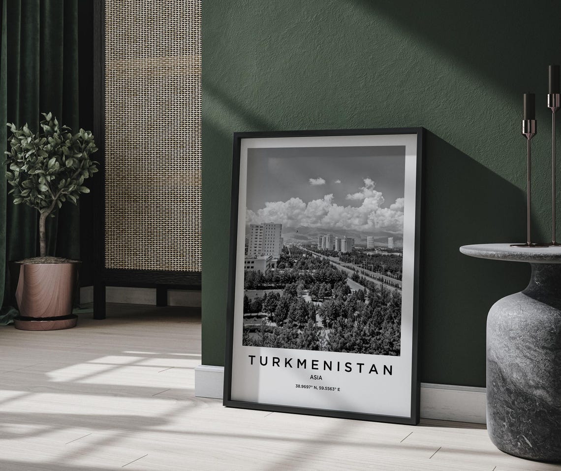 Turkmenistan Travel Poster - Image 2