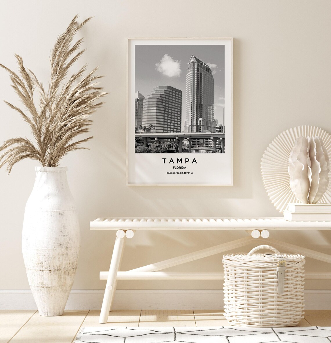 Tampa Travel Poster, Tampa Map Art Print - Image 3