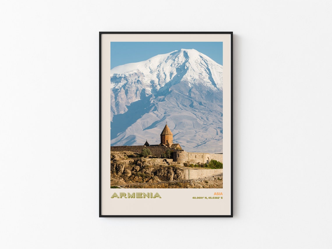 Armenia Travel Poster Armenia Print Armenia Photo Print Armenia Wall Decor Armenia Travel Art Armenia Armenia Picture Armenia 1 - Image 3