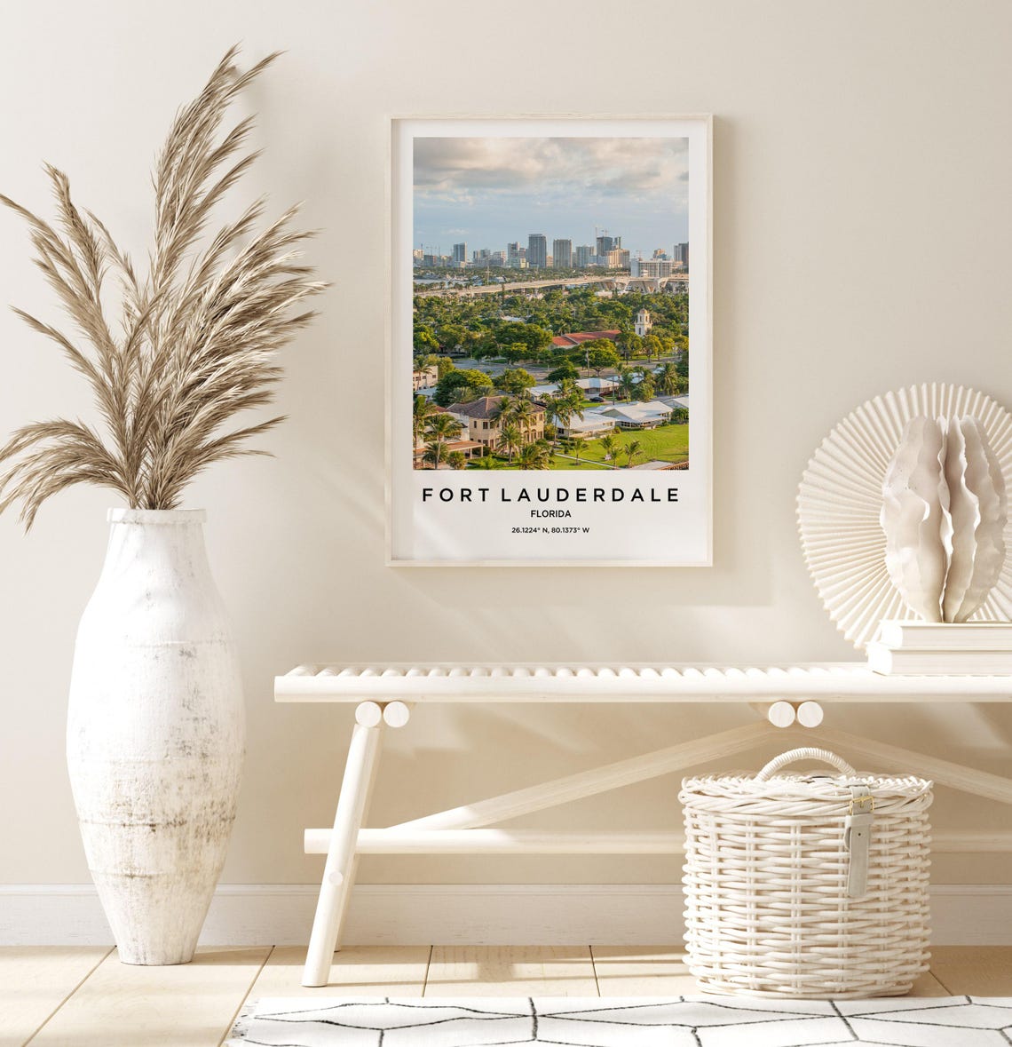 Fort Lauderdale Travel Poster, City Map - Image 3