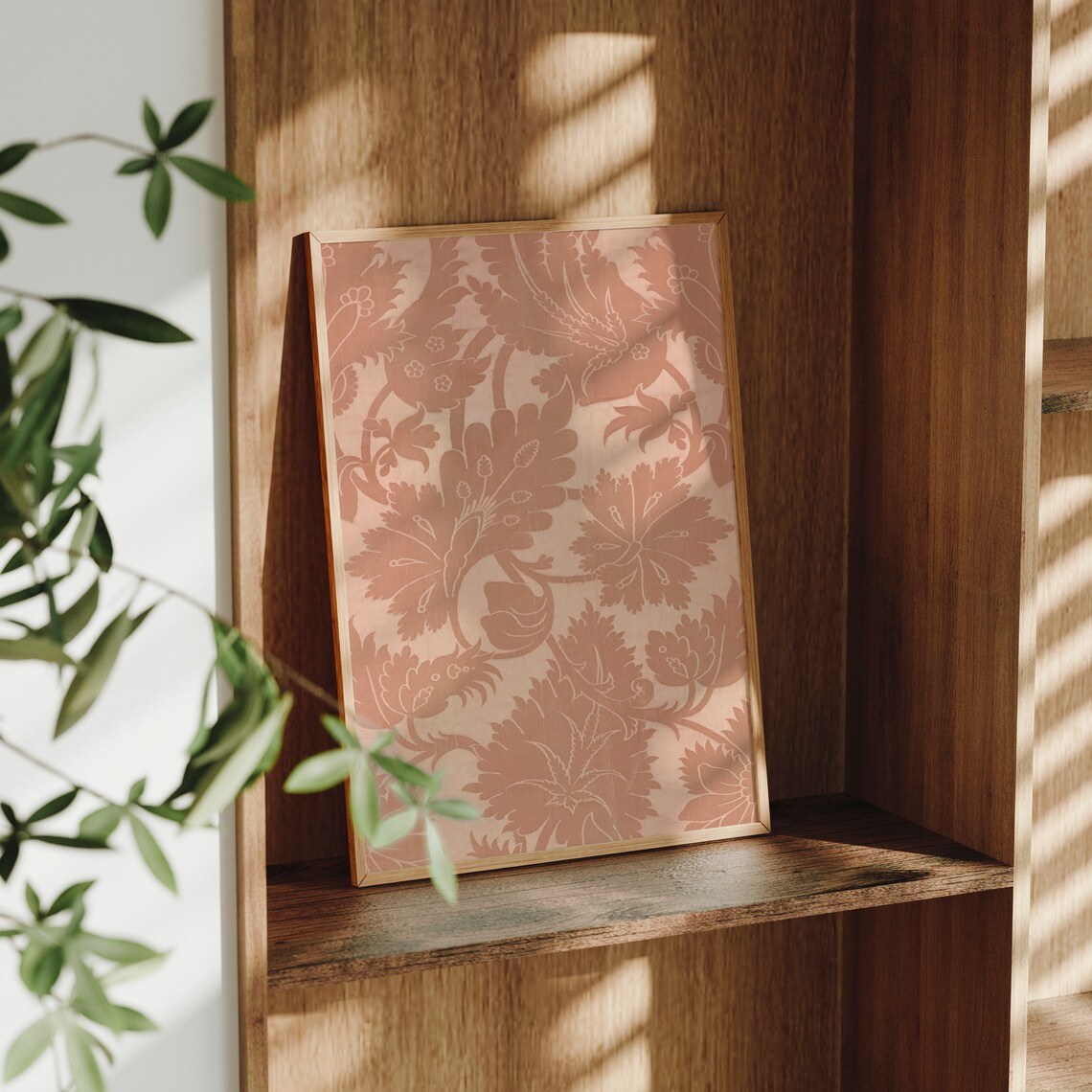 Vintage Pink Floral Tapestry Print, Textile Wall Art - Image 5