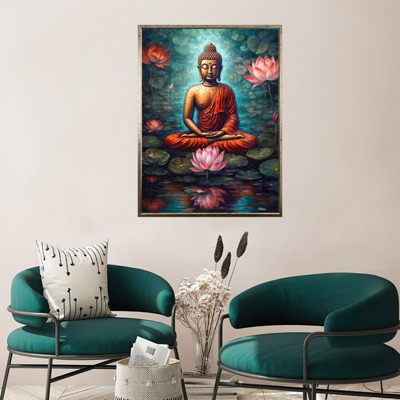 Buddha Print Wall Art Design Asian Wal Art Buddha Print Wall Art Asian Wall Art Buddha Wall Art Buddha Poster