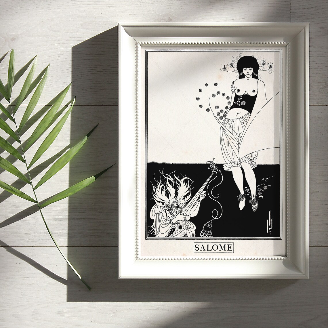 Salome by Oscar Wilde, Aubrey Beardsley Art Print - Image 3