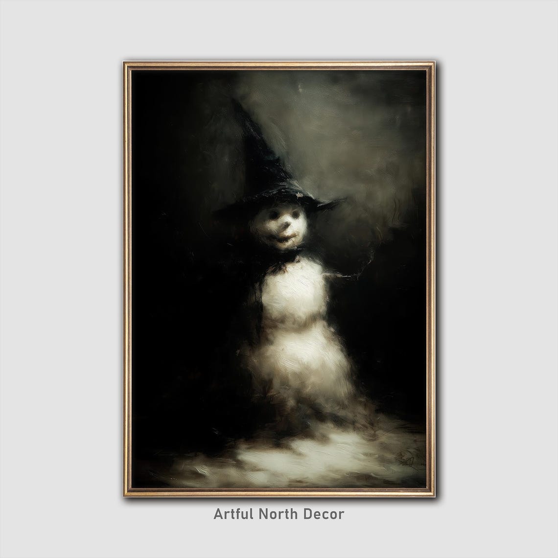 Snow Witch Gothic Winter Art Print