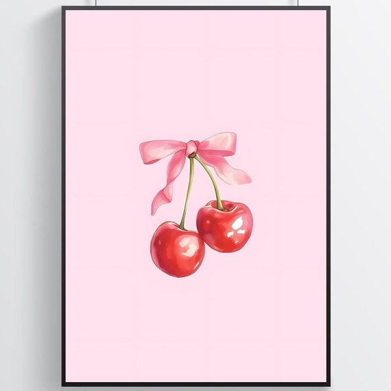 Cherry Cherry Poster Poster Vintage Poster Home Decor Wall Decor Famous Wall Art Retro Poster Girl