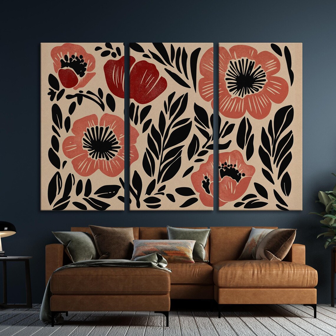 Minimalist Floral Botanical Art Print, Boho Decor - Image 6
