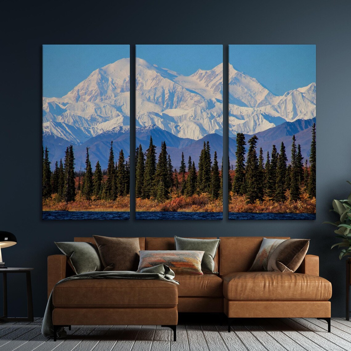 Denali Panoramic Nature Art Print, Alaska Landscape - Image 5