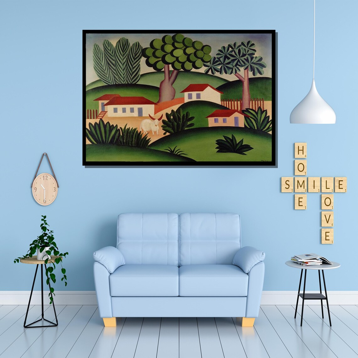 Tarsila Do Amaral O Bicho Modern Art Print - Image 3