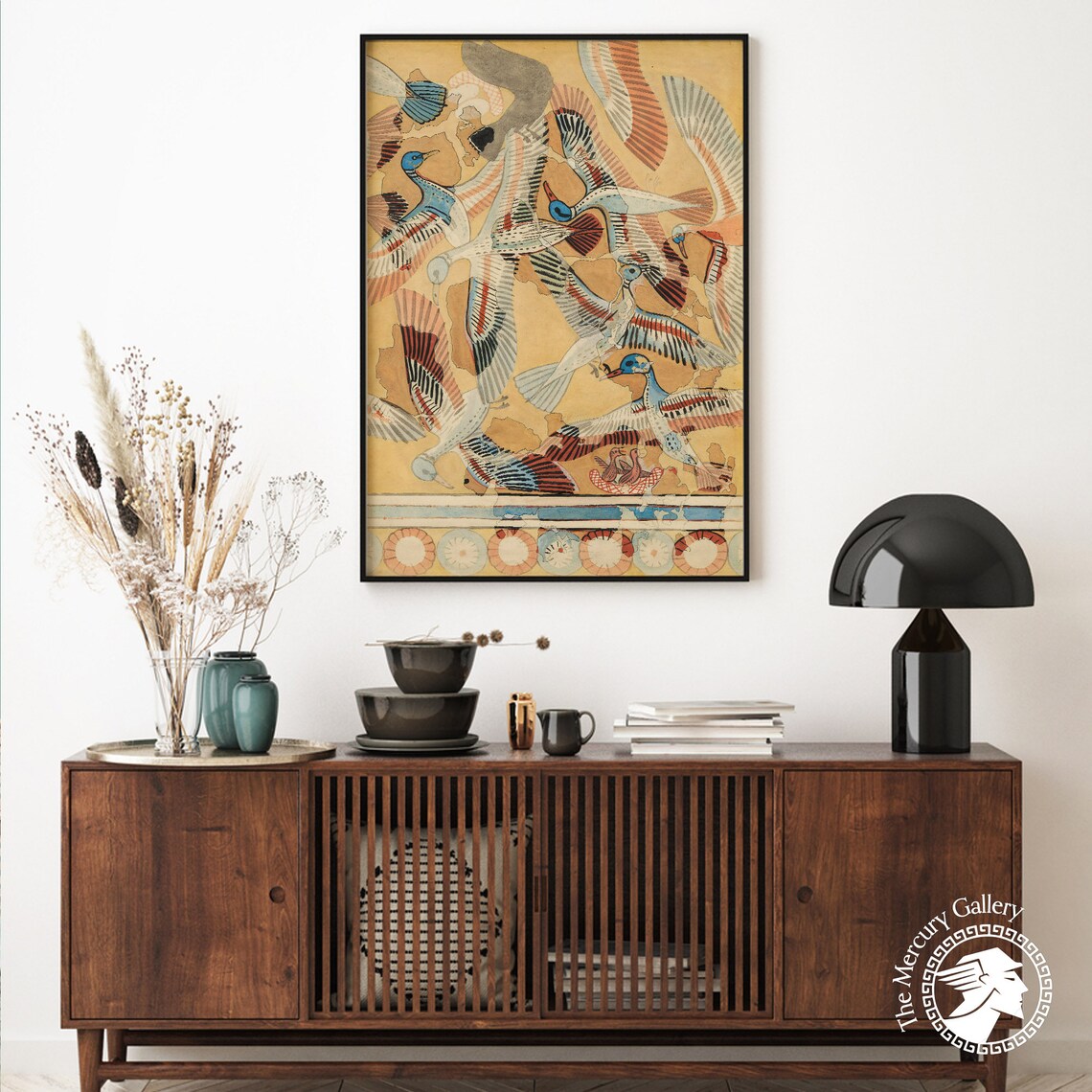 Flying Ducks Art Print, Farmhouse Lake House Decor - Image 6