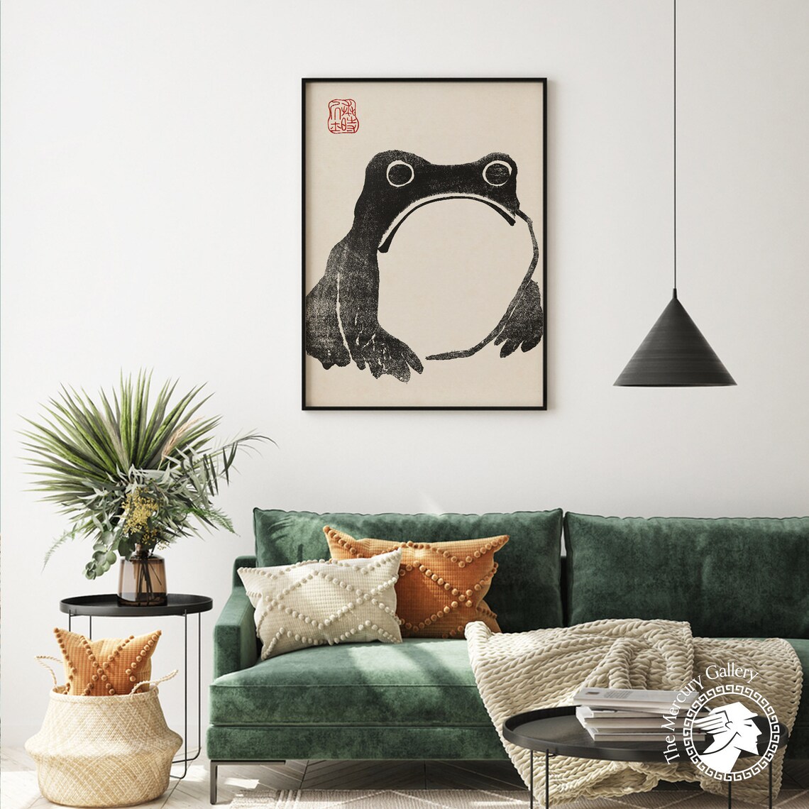 Japanese Vintage Frog Art Print, Matsumoto Hoji - Image 4