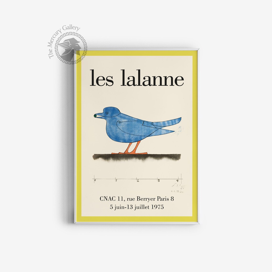 Les Lalanne Exhibition Poster, Paris Vintage Poster - Image 5