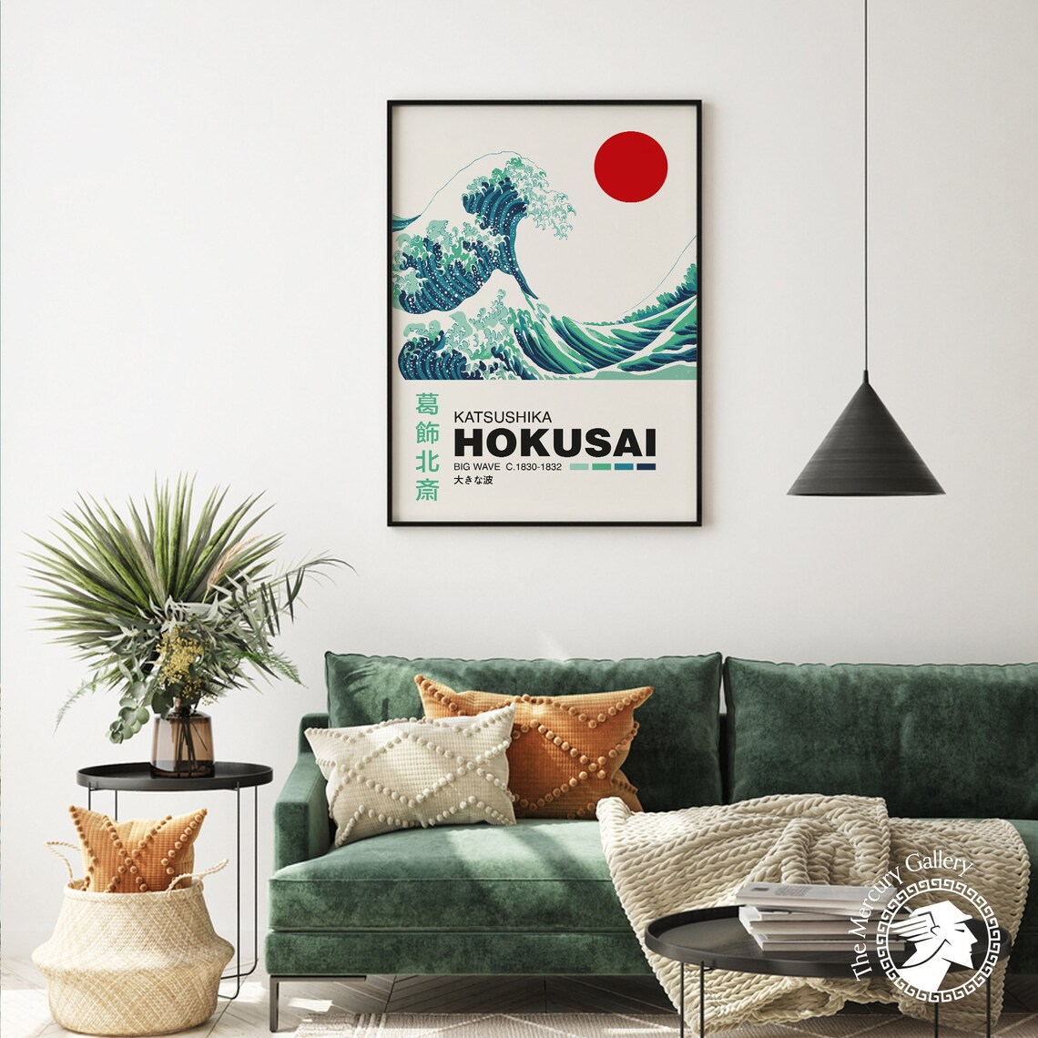 Hokusai Big Wave Vintage Japanese Art Print - Image 4