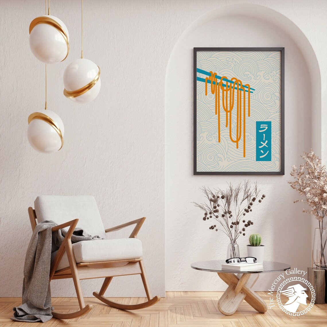 Japan Noodle Ramen Art Print, Japanese Food - Image 6