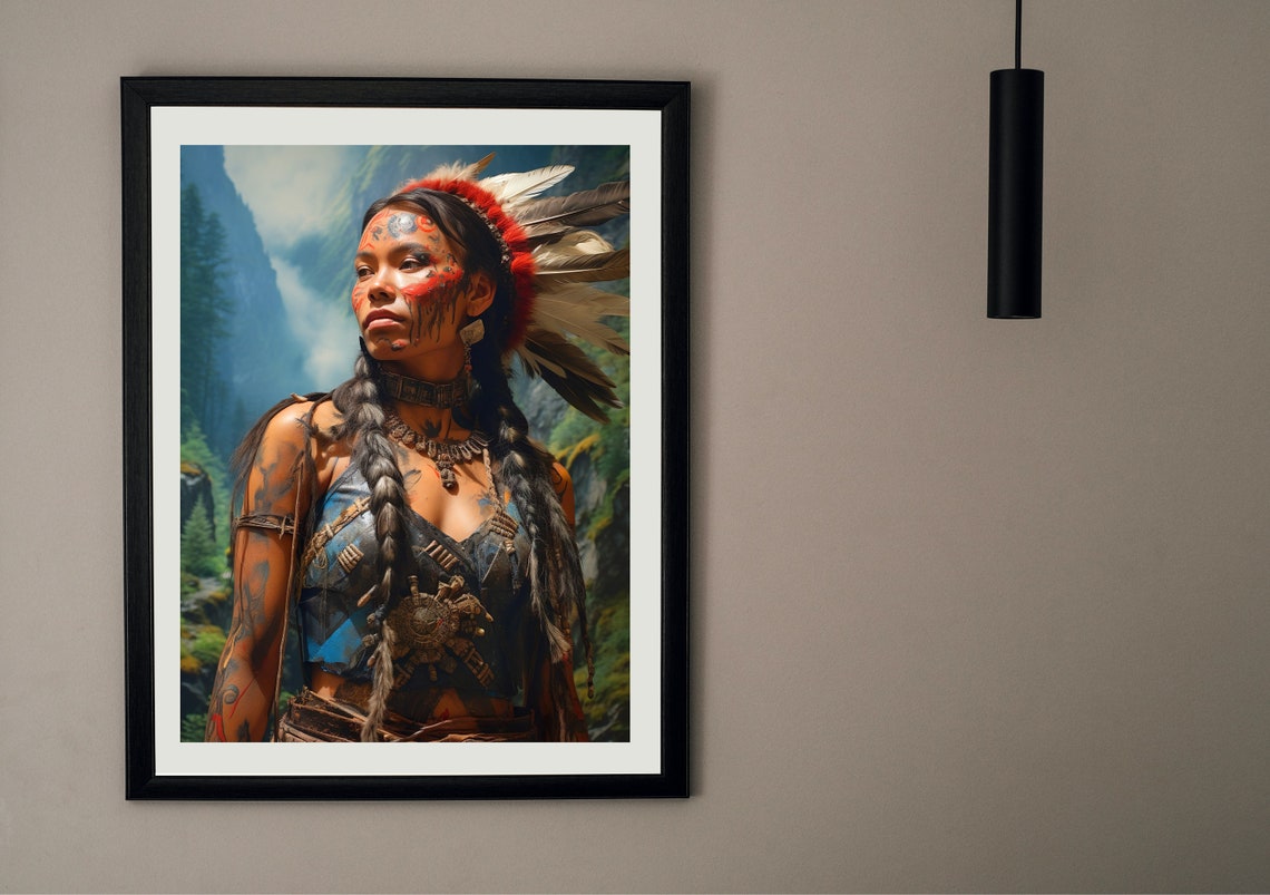 Beautiful Woman Oil Wall Art Decorative Mural