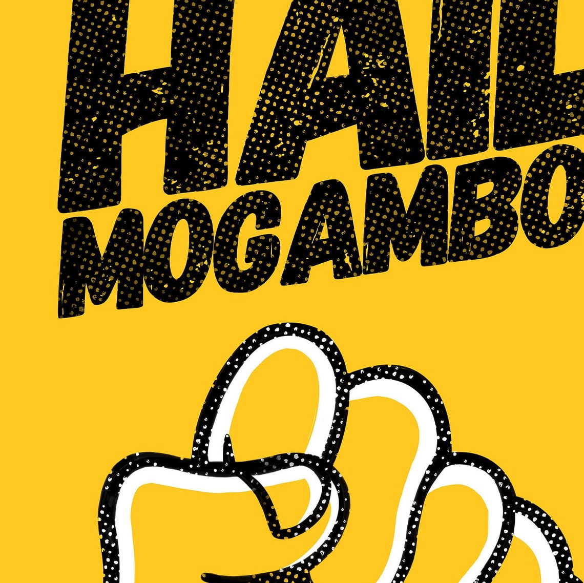 Hail Mogambo Indian Desi Art Print - Image 2