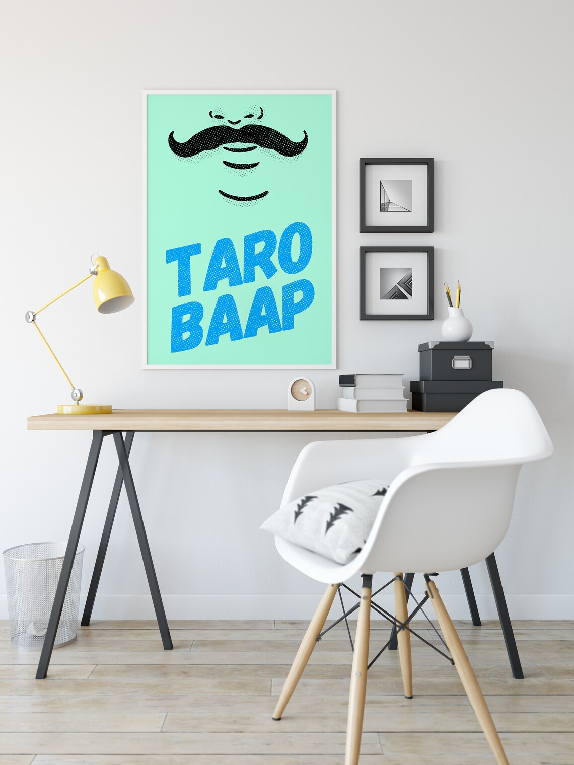 Indian Desi Taro Baap Poster Print - Image 3