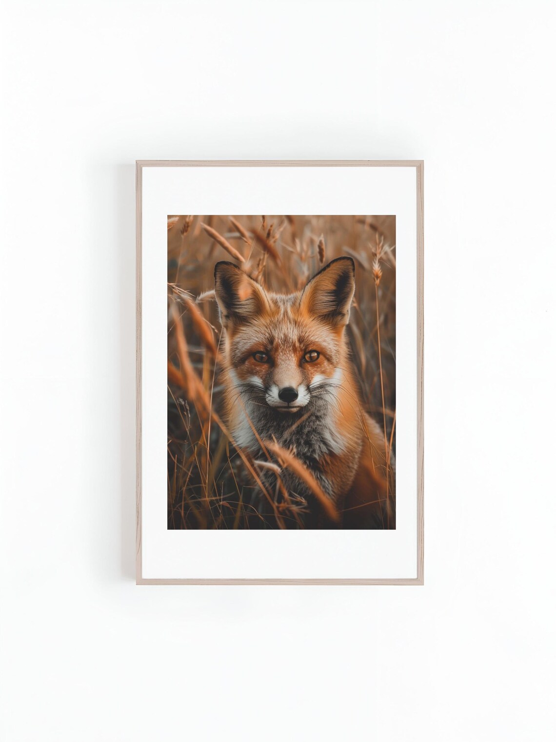 Forest Fox Wildlife Photography Art Print