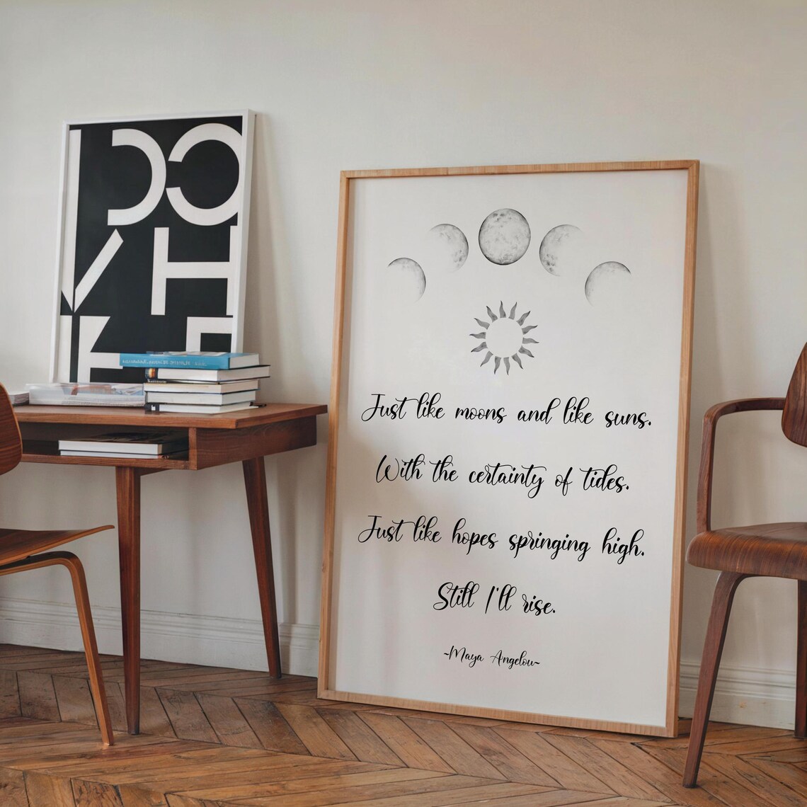 Still I Rise Maya Angelou Quote Art Print - Image 2